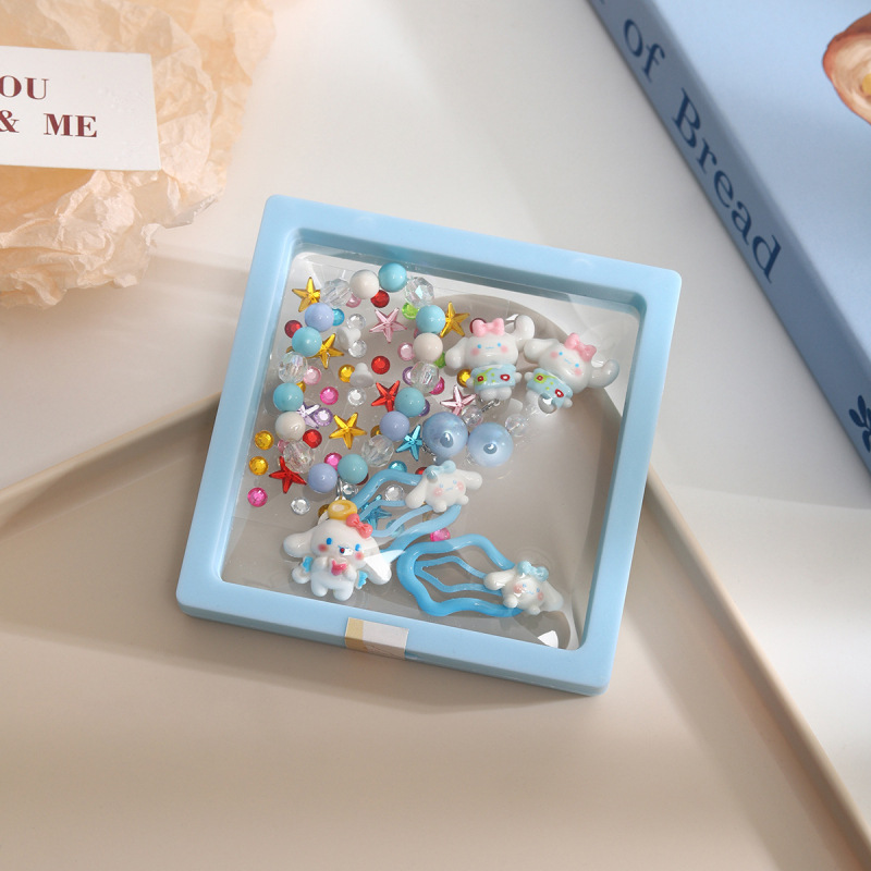 Kuromi Set de brățări pentru copii cu mărgele și clips – design prințesă, handmade, origine Jinhua, cod mz2567