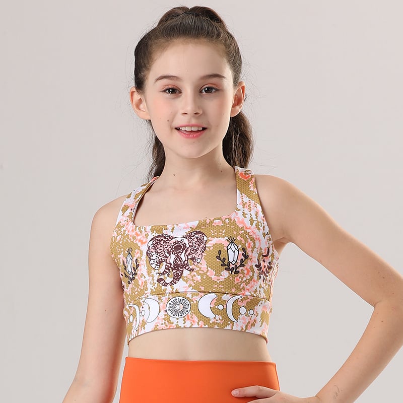 Дамски йога комплект с презрамки: безръкав потник и панталони, полиестер/еластан материя