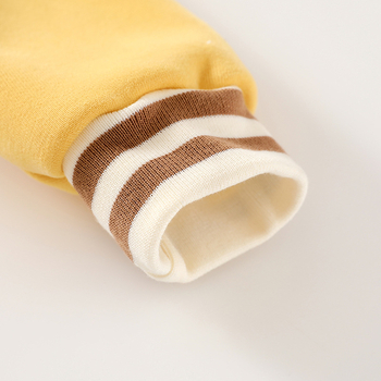 Детски подплатен дебел флийсов суитшърт, дълги ръкави, карикатурен принт, 100% полиестер, подходящ за есенно-зимния сезон