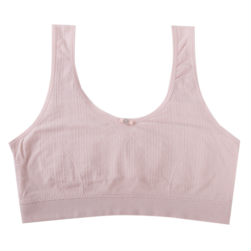 Bespruzni dječji tank top za djevojčice 9–13 godina, prozračna viskoza, s punim košaricama, fiksni dvostruki kaiševi, za sve sezone