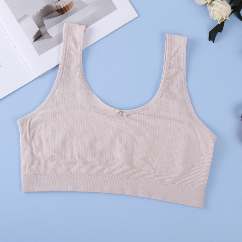 Bespruzni dječji tank top za djevojčice 9–13 godina, prozračna viskoza, s punim košaricama, fiksni dvostruki kaiševi, za sve sezone