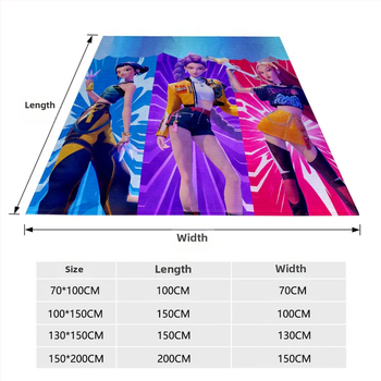 Flanelės pledas su animaciniu piešiniu, pritaikomas, visų metų naudojimui, svoris iki 300 g