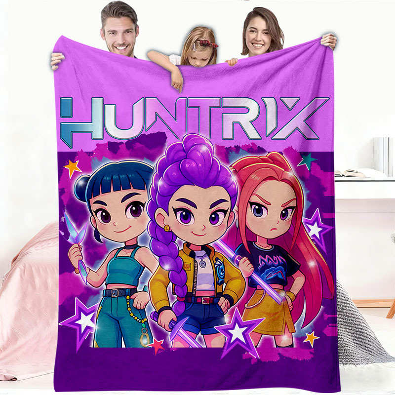 Flanelės pledas su animaciniu piešiniu, pritaikomas, visų metų naudojimui, svoris iki 300 g