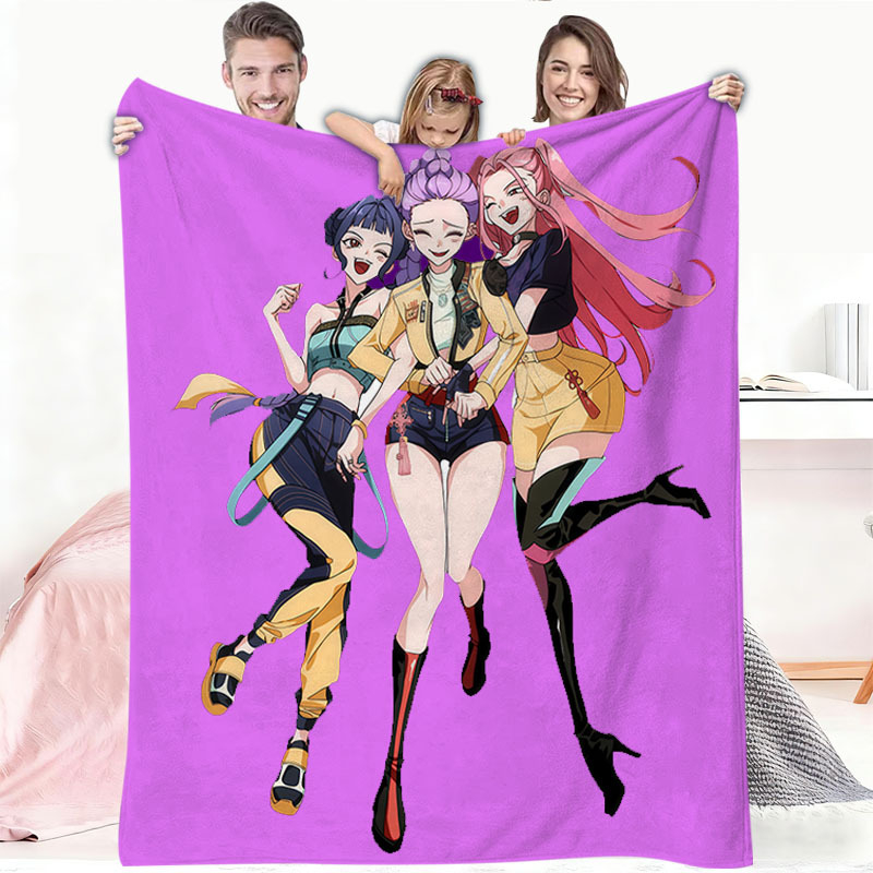 Flanelės pledas su animaciniu piešiniu, pritaikomas, visų metų naudojimui, svoris iki 300 g