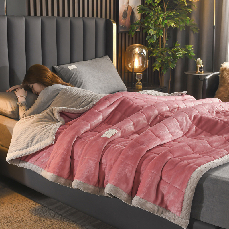 Kolmkihiline tekk fleecevoodriga, paks talvetekk, puuvillakangas, geomeetriline muster, sobiv kevadeks ja sügiseks