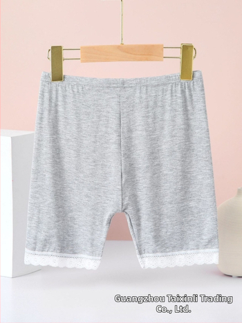 Modal vaiko vasaros saugūs šortai mergaitėms, kvėpuojantys, 95% viskozė, Saugos klasė B, amžius 3–8 metai