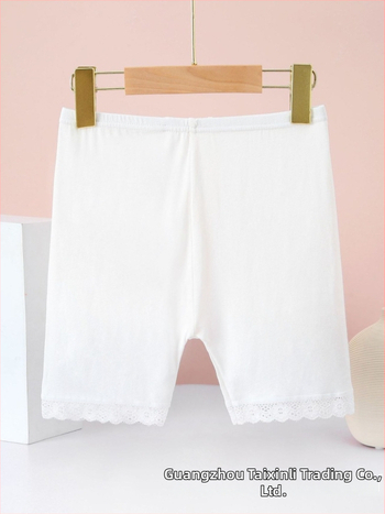 Modal vaiko vasaros saugūs šortai mergaitėms, kvėpuojantys, 95% viskozė, Saugos klasė B, amžius 3–8 metai