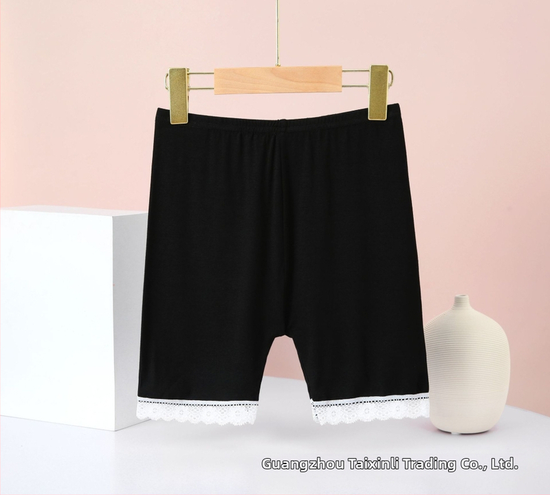 Modal vaiko vasaros saugūs šortai mergaitėms, kvėpuojantys, 95% viskozė, Saugos klasė B, amžius 3–8 metai