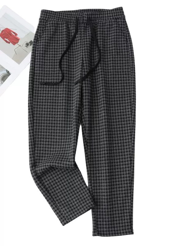 Harem kelnes languotais raštas, elastinis juosmuo, tankus viskozės audinys, ilgos žieminės kelnės