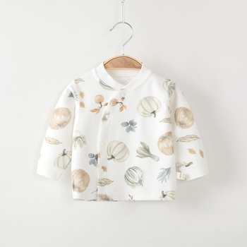 Set od 2 komada dječjeg topa od 100% pamuka, unisex, za novorođenčad 0–1 godina, bez ovratnika