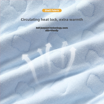 Детско памучно топло горнище за зима, кръгло деколте, без качулка, термо бельо за възраст 1–3 години, мека обработка на тъканта