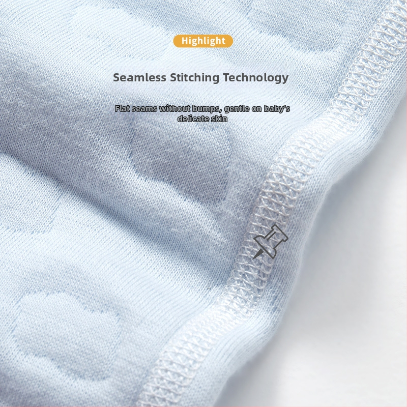 Детско памучно топло горнище за зима, кръгло деколте, без качулка, термо бельо за възраст 1–3 години, мека обработка на тъканта