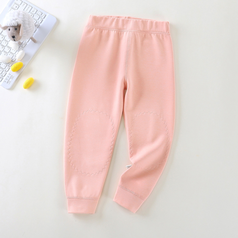 Gyerekeknek szóló gyapjú-selyem termálne nadrág térdvédős, ősz-tél, középmagas derekú, uniszex