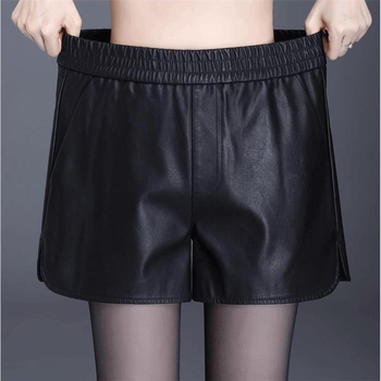 Ženske široke hlače, dužina 3/4, džepovi, mikroelastičnost