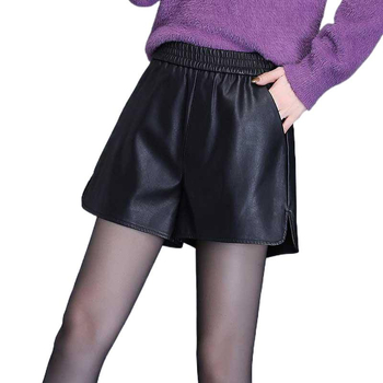 Ženske široke hlače, dužina 3/4, džepovi, mikroelastičnost