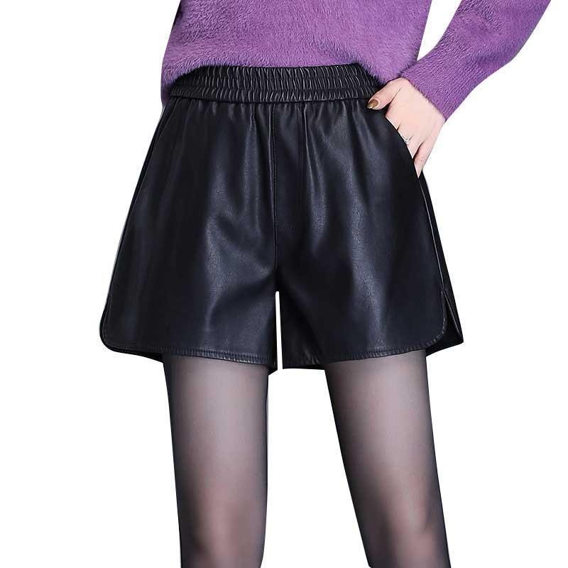 Ženske široke hlače, dužina 3/4, džepovi, mikroelastičnost