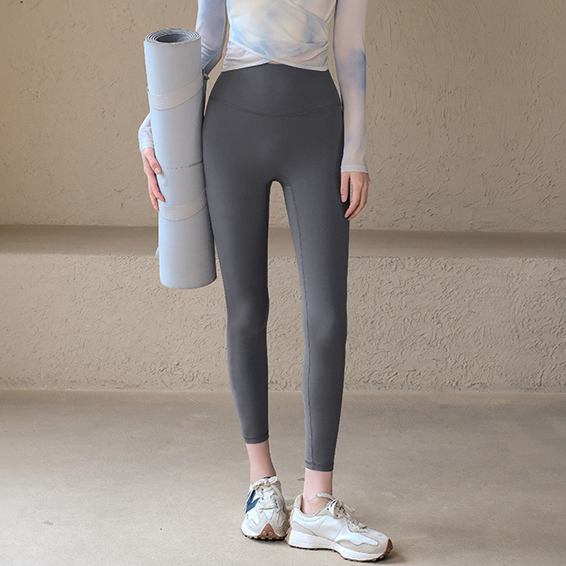 Ženski top za jogu, 3/4 rukav, brzo suši, geometrijski uzorak, materijal najlon-spandeks