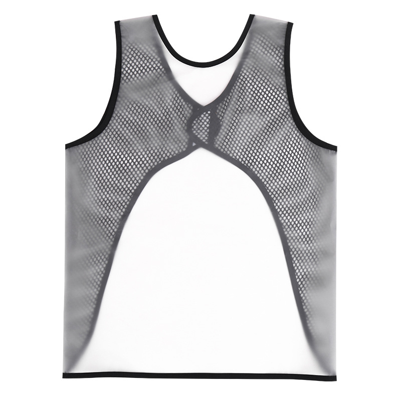 Gyermekeknek szóló vízálló, ujj nélküli festőköntös karikatúra mintával, poliészter, 3–8 éveseknek