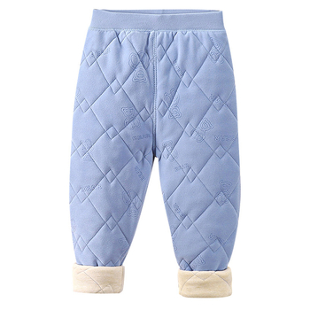 Školske hlače za dječju uniformu – jesen/zima, trostruki fleece podstava, srednji pojas, poliester