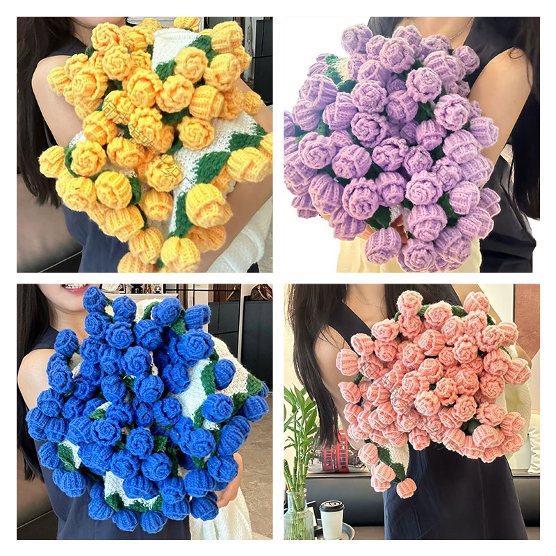 Rožių puokštės pledas - rankų austas su gėlių raštu, poliesteris, 500–799 g, pavasaris ir ruduo, susitraukimas 2–3%