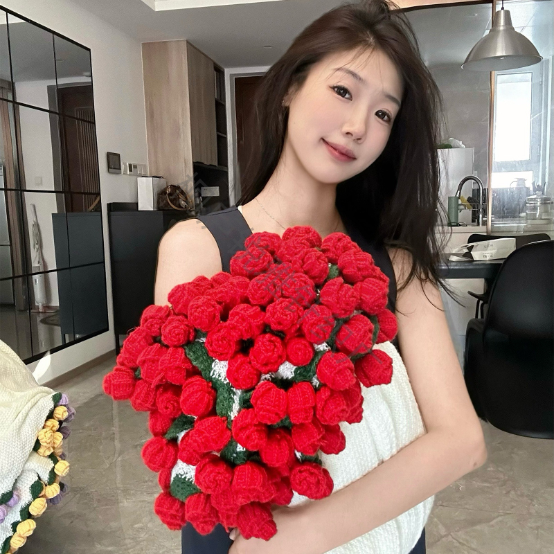 Rožių puokštės pledas - rankų austas su gėlių raštu, poliesteris, 500–799 g, pavasaris ir ruduo, susitraukimas 2–3%