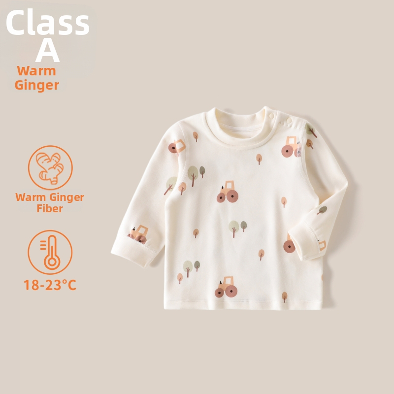 Kaheosaline beebide komplekt: pikkade varrukatega kampsun ja püksid, puuvillane pehme viimistlus, unisex, vastsündinutele 0–1 aasta