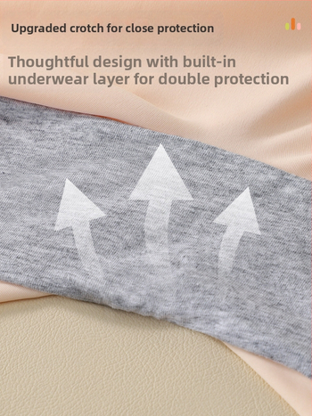 Mergaitėms: lediniu šilku apsaugos kelnaitės, 2-in-1 leggings apatiniai, Klasė A, Nailonas 79,1%