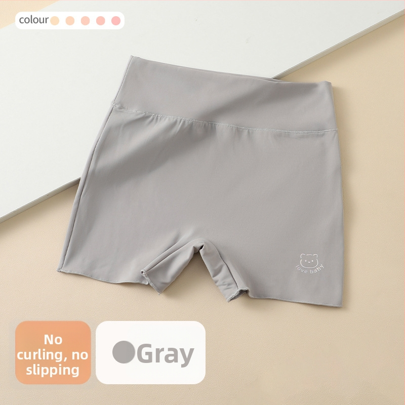 Mergaitėms: lediniu šilku apsaugos kelnaitės, 2-in-1 leggings apatiniai, Klasė A, Nailonas 79,1%