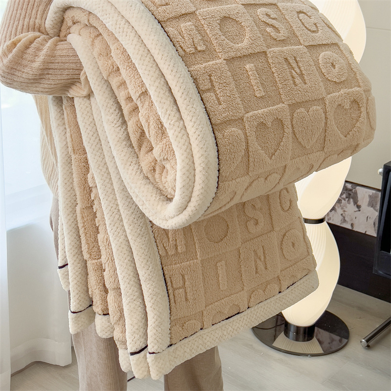 Tafta antklodė su širdies formos raštu, poliesterio audinys, tinkama visiems sezonams