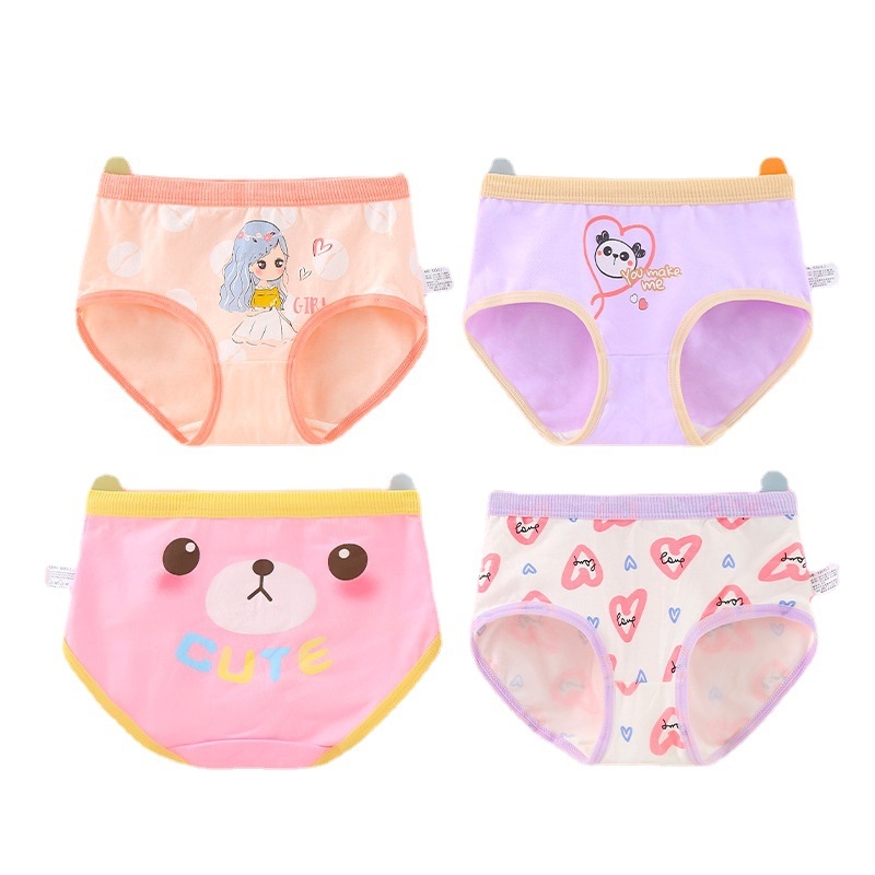 Mergaičių medvilninės kelnaitės, klasė A, 95% medvilnė, 8+ metų