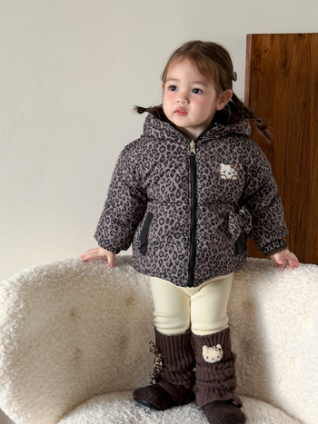 Gyerekeknek szóló tollkabát, koreai stílus, 86–90% pehelytartalom, téli modell 2025, középhosszú, nylon külső és bélés