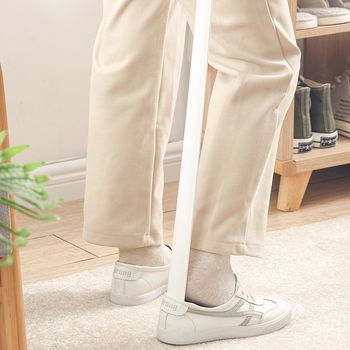 Dulji izvlačivač cipela s ručkom za starije osobe i trudnice – kućna upotreba, magnetski pomoćnik za obuću