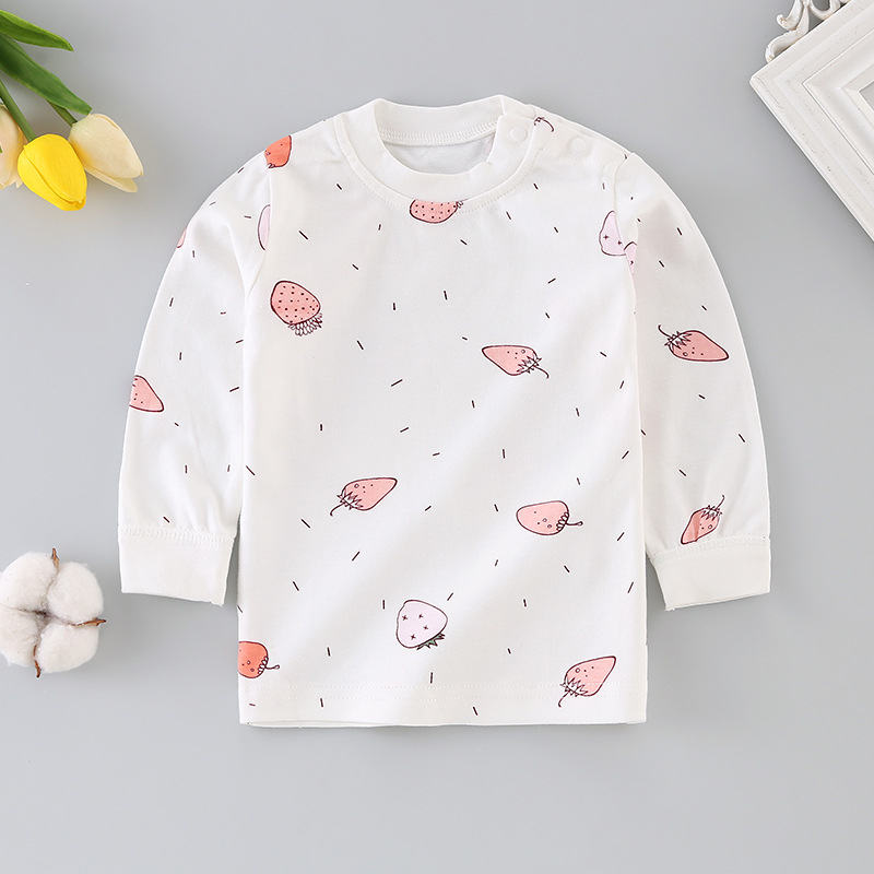 Tricou interior din bumbac pentru bebeluși, mânecă lungă, guler rotund, 100% bumbac, finisaj moale, unisex, Puzzle Cat