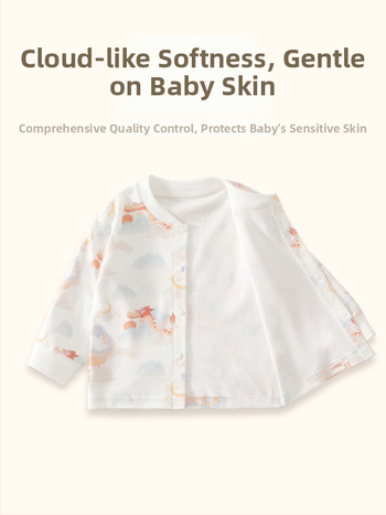 Beebi eesmine avanev kardigan, 100% puuvillast, kapuutsita, V-kaelus, pehme harjatud kangas