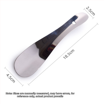 XB-1230 nerūdijančio plieno shoehorn, tiesus dizainas; stilius: figūra, kasdienis casual; medžiaga: nerūdijantis plienas; savybės: be lenkimo, be rūdijimo