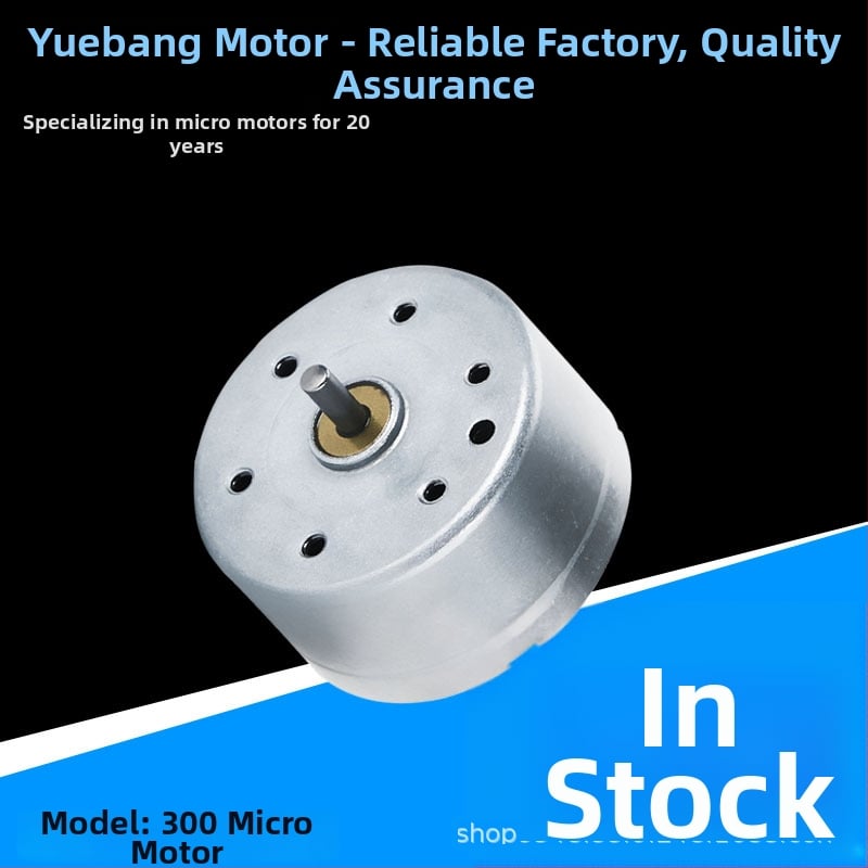 Motor cu perii Yuebang — micro motor DC, sub 36V, certificare 3C