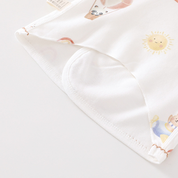 Новородено памучно облекло — унисекс, 0–12 месеца (до 80 см), 100% памук, кръгла яка (без качулка)
