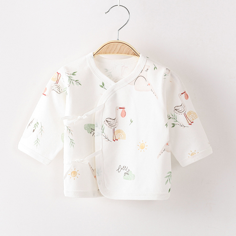 Νεογέννητο κορμάκι βάσης από 100% βαμβάκι, με στρογυλό λαιμό, χωρίς κουκούλα, ύφασμα με τραχιά υφή