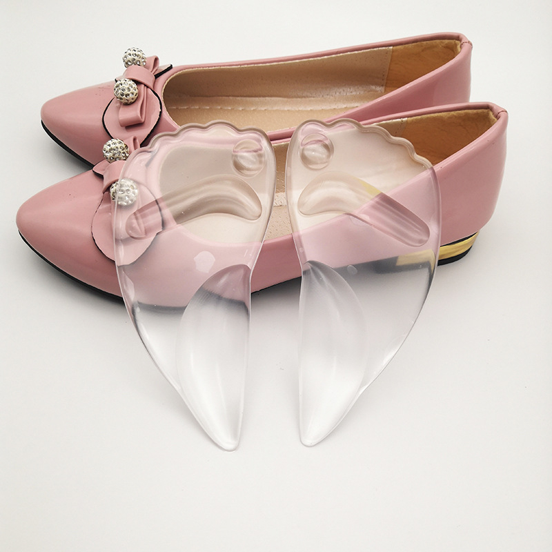 Silikoninė priekinės pėdos arko pagalvėlė – ortopedinė, anti-slydimo, masažas, smūgių sugerimas, modelis Q14