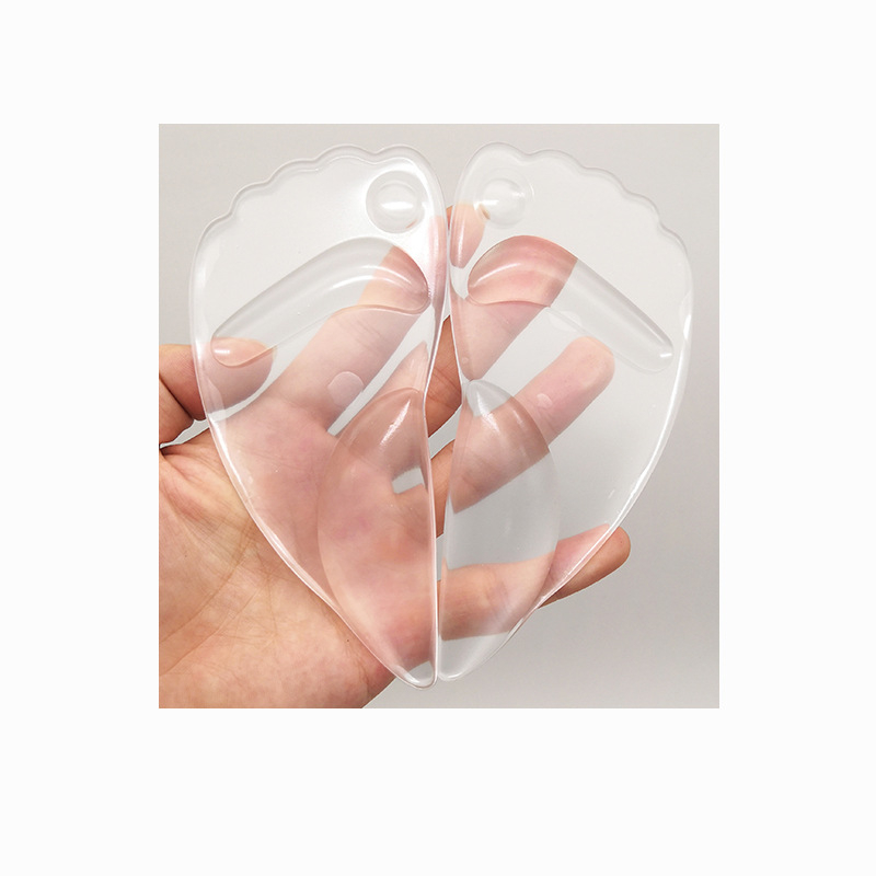 Silikoninė priekinės pėdos arko pagalvėlė – ortopedinė, anti-slydimo, masažas, smūgių sugerimas, modelis Q14