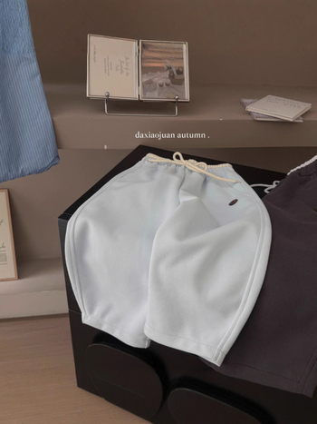 Laste Korea stiilis laia jalgadega püksid, 55% puuvill, unisex, 3–8 aastat, kevad ja sügis