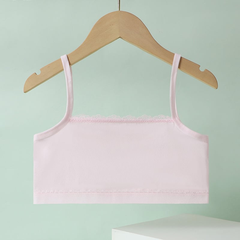 Kokvilnas camisole tops meitenēm, zīmols Sui Nian, bērniem no 8 gadu vecuma (augums virs 140 cm), vissezonu lietošanai