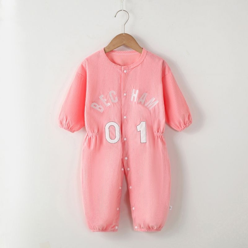 Egyrészes overál csecsemőknek corduroy anyagból, Cartoon mintával, Uniszex, 1–3 éveseknek, Biztonsági osztály A