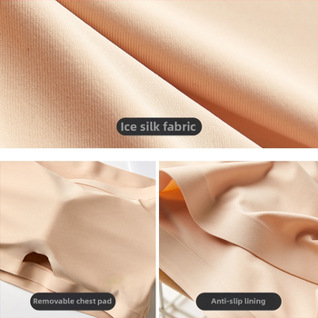 Õla-vaba korsetti stiilis rinnahoidja, fikseeritud täiskupp; vormitud kupp: ülemine õhuke, alumine paks; 80–90% nylon; funktsioonid: kogub, vastupid libisemisele, mugav