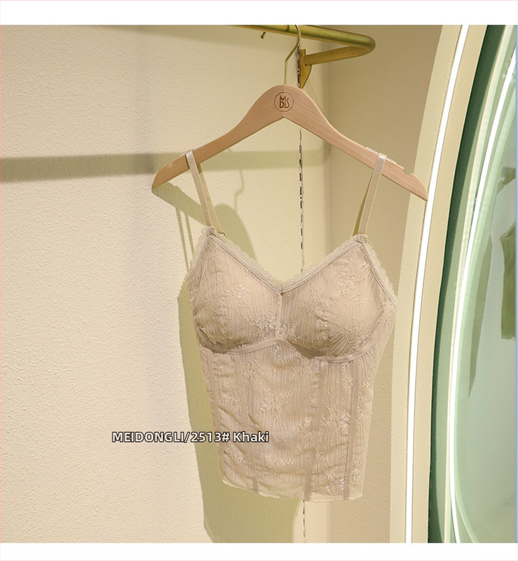 Prantsuse retro nailonist topp-suti, 3/4 tassi, õhuke vormikupp, hingav