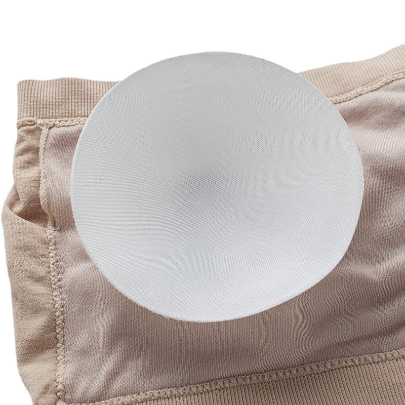 Без презрамки топ бюстгъртник с двойно подплатяване, пълна чашка, найлонова материя, дишащ безшевен дизайн