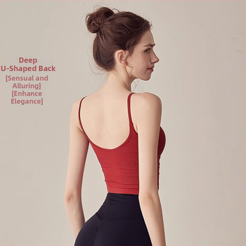 Jogos sportinė liemenėlė – Push-Up, smūgiams atspari, Nailonas 95% / Spandeksas 5%, 3/4 puodelio, Vidutinė forma, Fiksuotos dvigubos petnešos