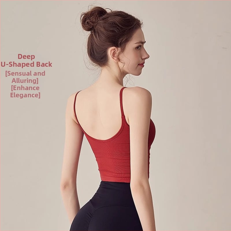 Jogos sportinė liemenėlė – Push-Up, smūgiams atspari, Nailonas 95% / Spandeksas 5%, 3/4 puodelio, Vidutinė forma, Fiksuotos dvigubos petnešos