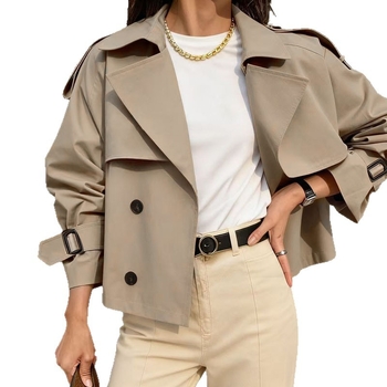 Sieviešu poliestera vēja jaka ar polo apkakli, brīvā piegriezuma, garas piedurknes, rudens 2025