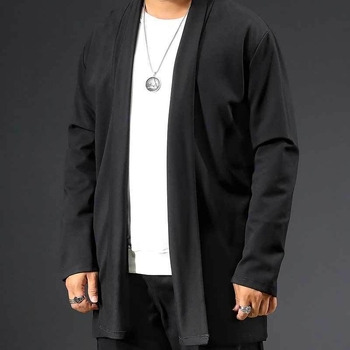 Ανδρικό παλτό με στάσιμο γιακά και κούμπωμα με μία σειρά (σύντομο στυλ, λεπτό ύφασμα μόνταλ, κύριο υλικό: γούνα κουνελιού)